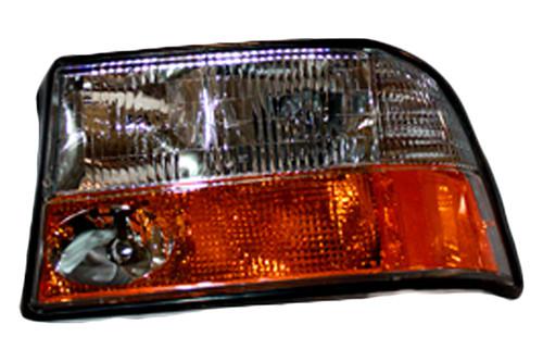 Tyc 20-5422-00 - 1998 gmc sonoma 16526225 left replacement headlight assembly