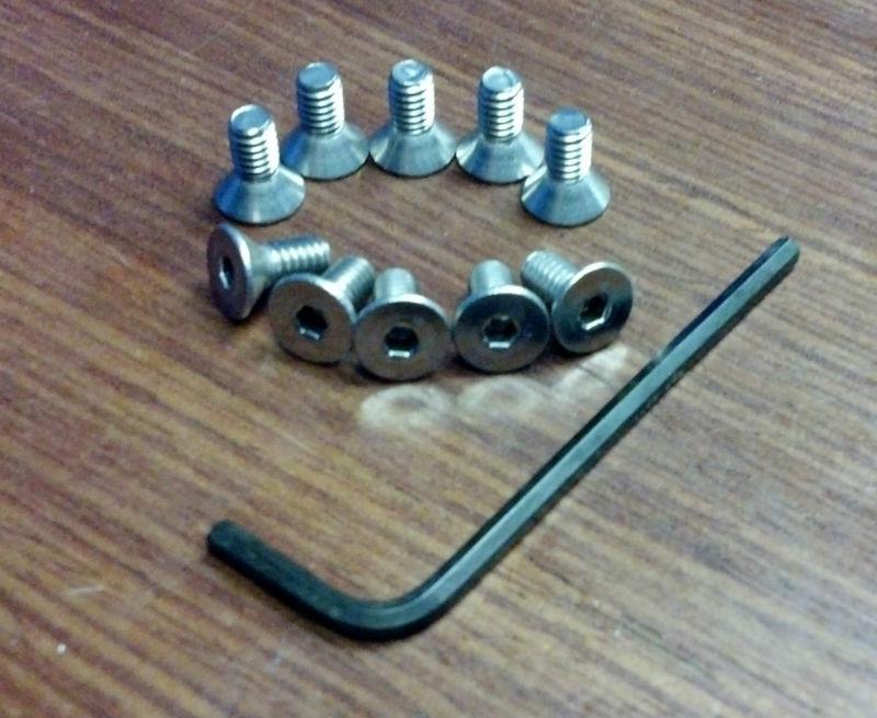 American racing torq thrust center cap screws stainless steel replacement 10