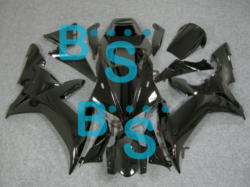 Fairing gloss black bodywork plastic set fit for yzf-r1 2002-2003 ye02 w2