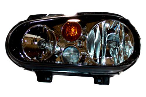 Tyc 20-6474-60 2005 volkswagen golf left replacement headlight assembly