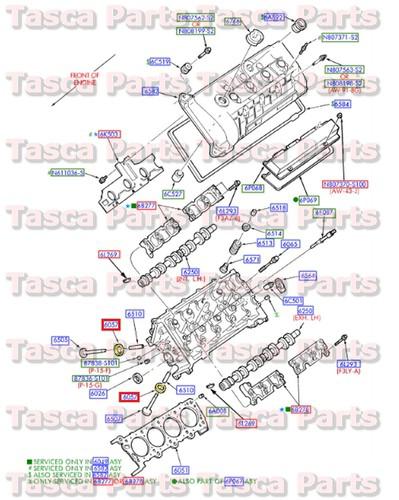 Brand new oem engine cylinder head valve seat insert ford lincoln & mercury