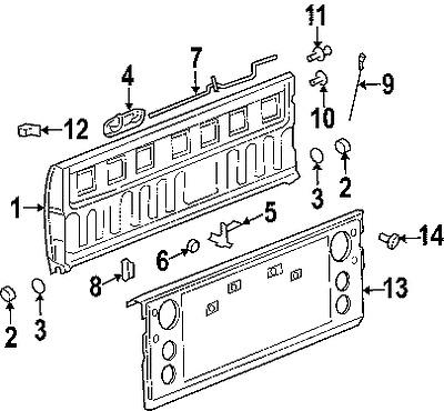 Dodge 6508552aa genuine oem factory original striker