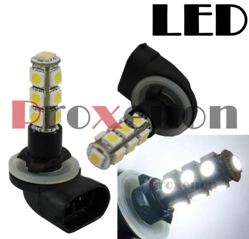 Led 881 894 896 898 xenon white 6000k headlight 13-smd bulb #e25 for fog light