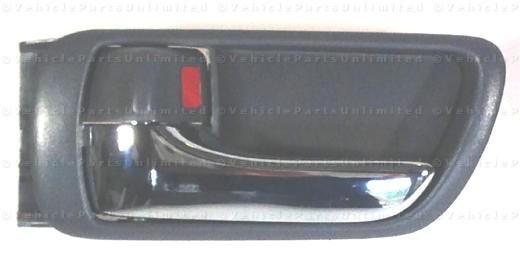 2002 thru 2006 inside lh door handle with bezel  fits: toyota camry