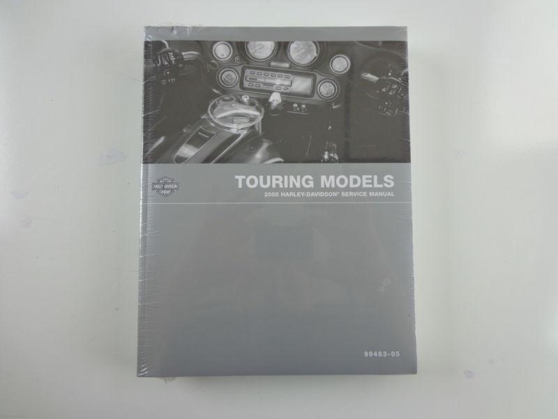 Harley davidson 2005 touring models service manual 99483-05