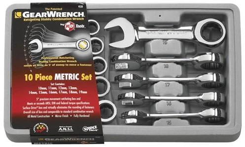 K-d tools gearwrench 10 pc metric stubby set  #9520