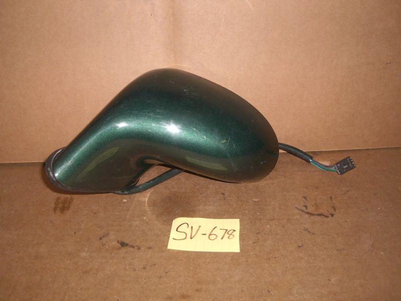 92-99 oldsmobile 88 left hand lh drivers side view mirror electric