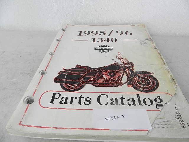 Oem used 95/96 harley 1340 parts catalog manual