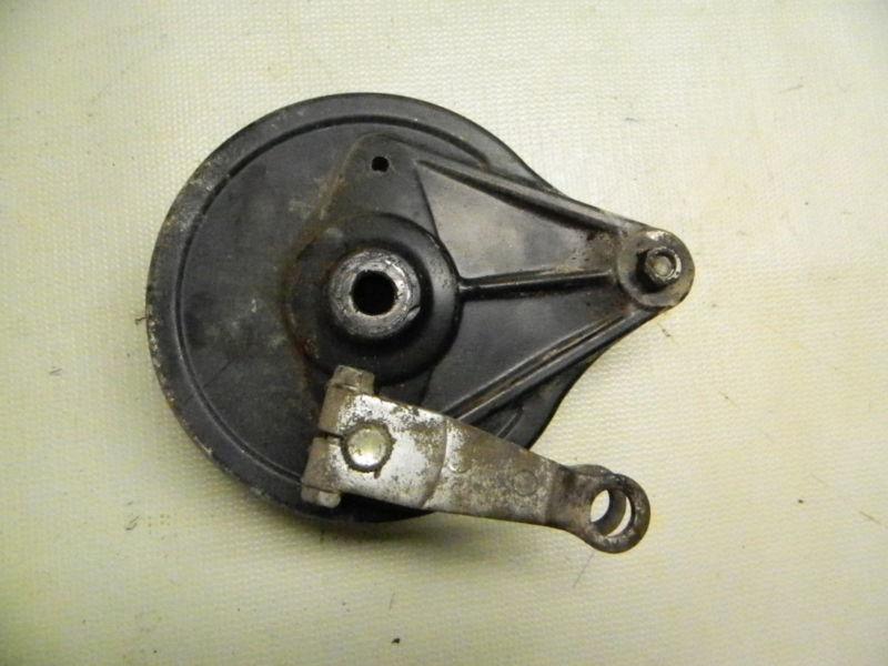 82 honda mb5 mb 50 5 mb50 rear back brake hub drum plate