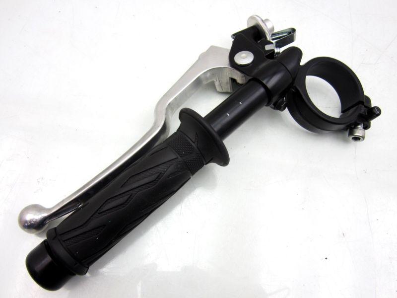 09 10 11 gsxr1000 gsxr 1000 gsx-r1000 left clipon handlebar clip on lever & grip