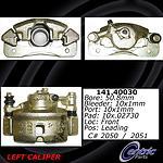 Centric parts 142.40030 front left rebuilt caliper with pad