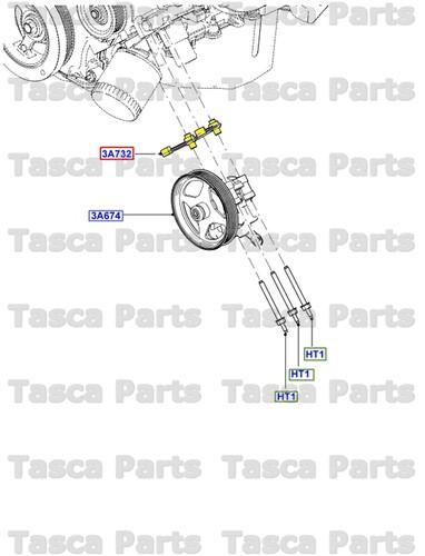 New oem power steering pump bracket explorer sport trac explorer mountaineer