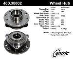 Centric parts 400.38002 front hub assembly