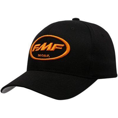 Brand new fmf orange factory logo hat flex fit small-medium pu: 2501-1247