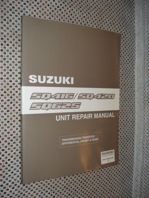 Suzuki sq416 sq420 sq625 unit repair manual shop servic