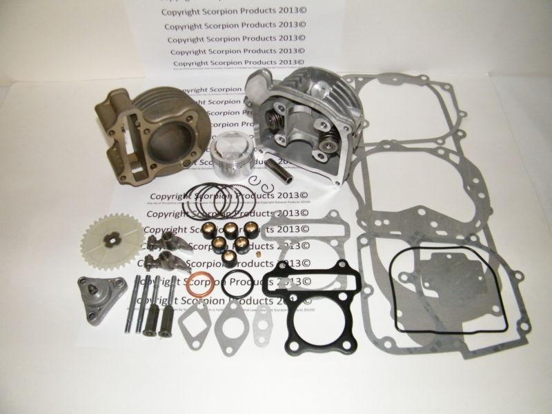 52mm 105cc big bore performance kit gy6 50cc 139qmb chinese scooter parts