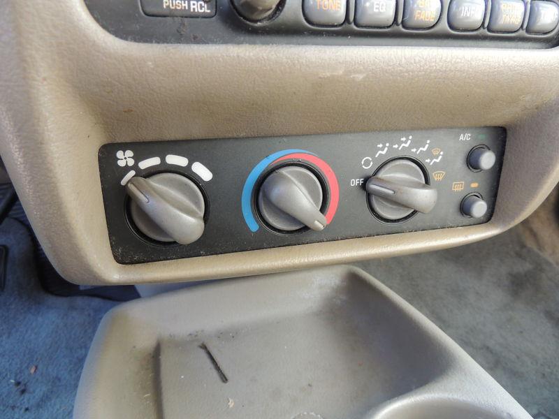 00 01 02 sunfire temperature control w/ac w/rear defrost