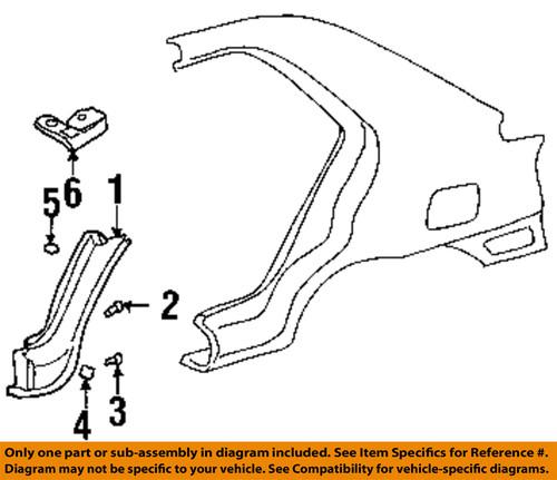 Hyundai oem 868212d500 exterior-stone guard