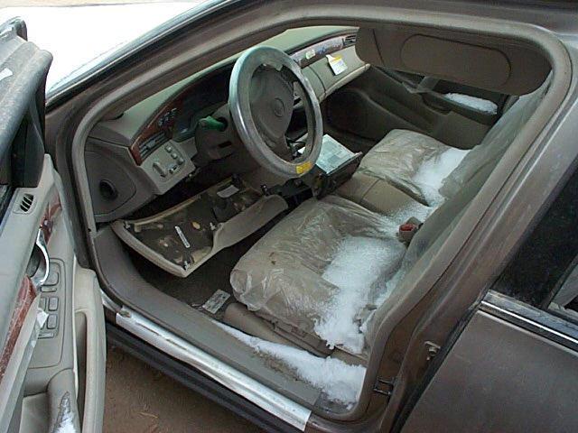 2003 cadillac deville 2 miles steering column 66671