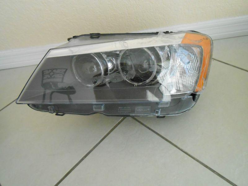 2011 2012 bmw x3 xenom hid headlight driver side - oem