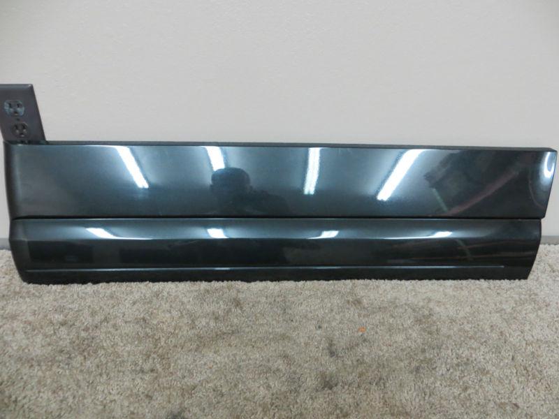 07 12 ford expedition lh rear lower door moulding trim driver black oem 