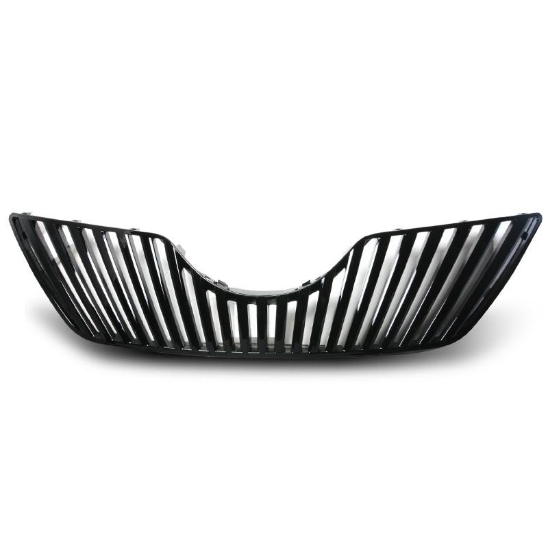 2007 2008 2009 toyota camry abs vertical front grill  black (camry)