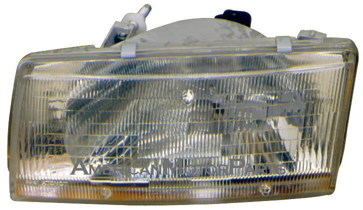 Left driver side replacement headlight 91-94 toyota tercel - 8115016510