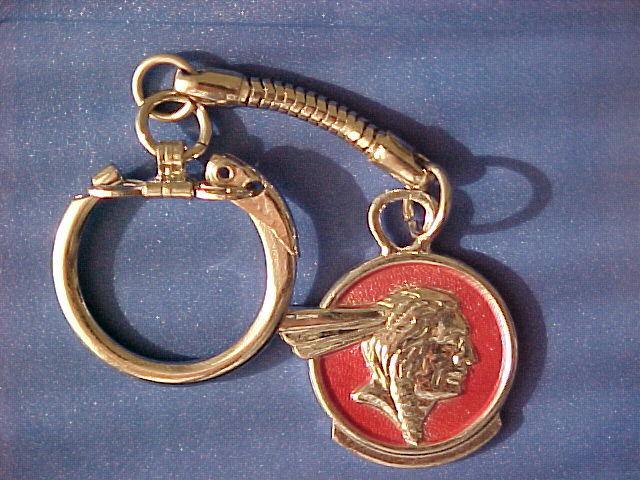 Vintage pontiac key chain
