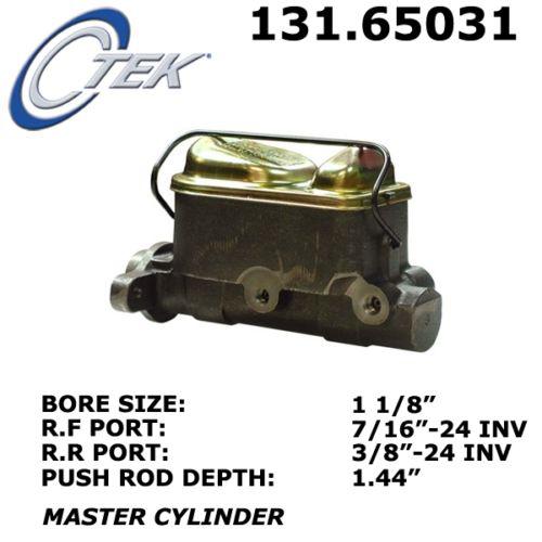 Centric 131.65031 brake master cylinder-c-tek standard brake master cylinder