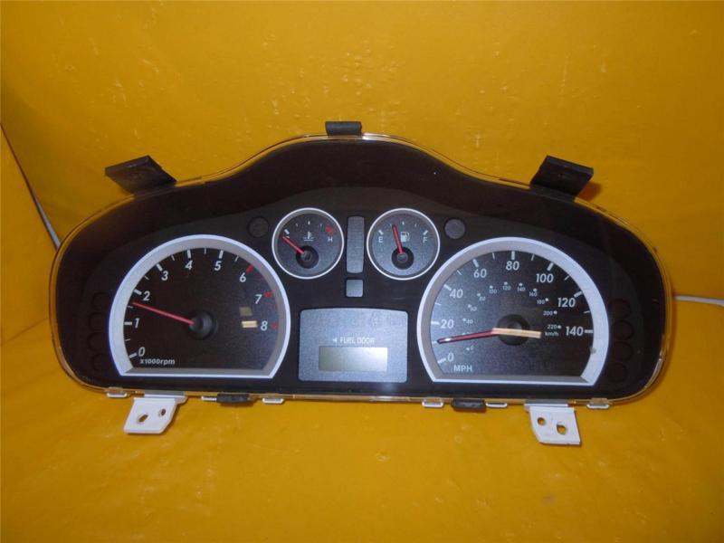 05 06 santa fe speedometer instrument cluster dash panel gauges 75,796