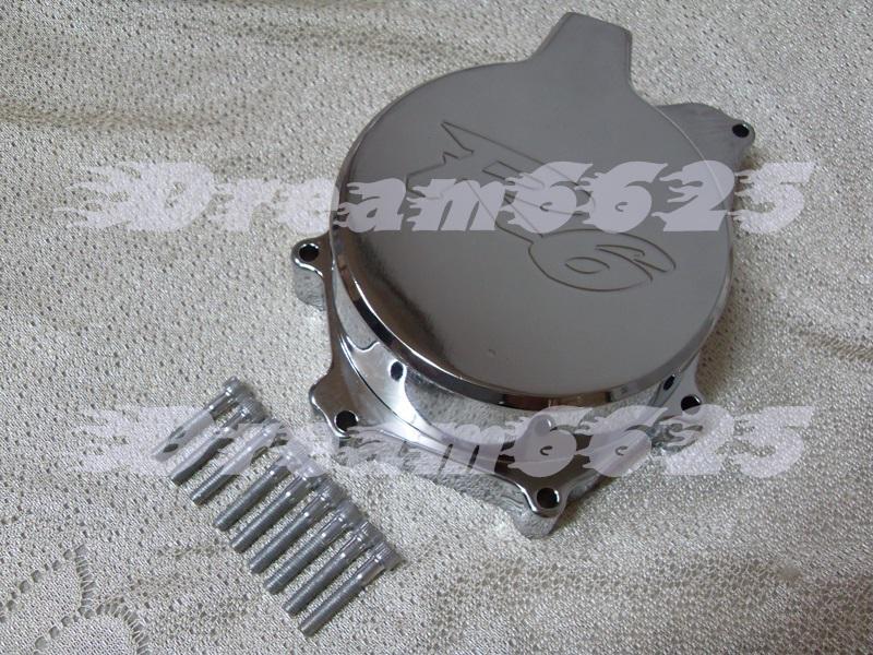 Stator engine cover chrome for yamaha yzf-r6  99 00 01 02 #1