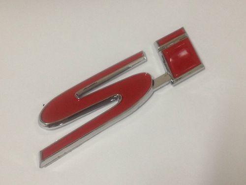 New 06-12 honda civic si rear car red emblem w/ 3m tape usa