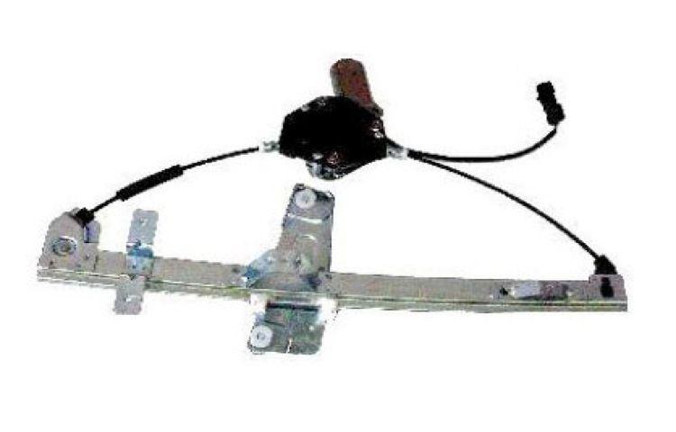 Power front window regulator with motor warranty - pair