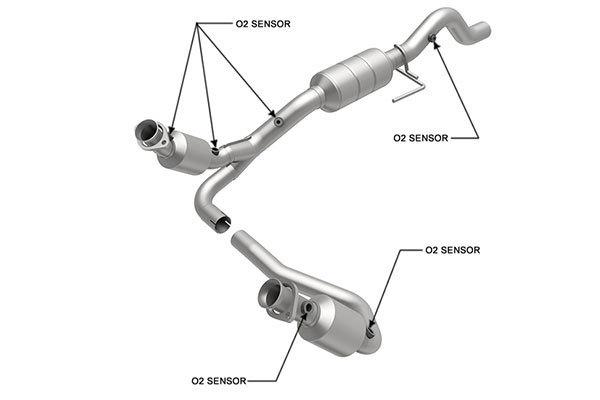 Magnaflow catalytic converters - 50 state california legal - 458050