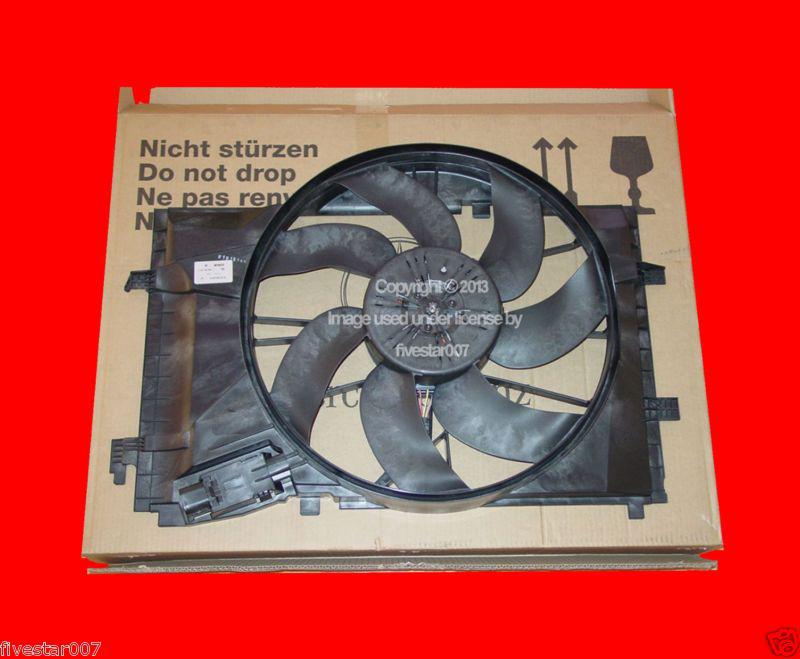 __genuine m-benz__engine radiator cooling electric fan motor__for mercedes__slk_