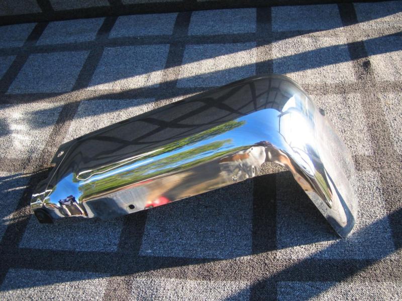 Ford f150 rear bumper end cap chrome oem 2009 2010 2011 2012 rh used