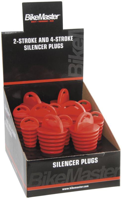 Bikemaster rubber muffler plug - 12 pack display  fsho28sm12