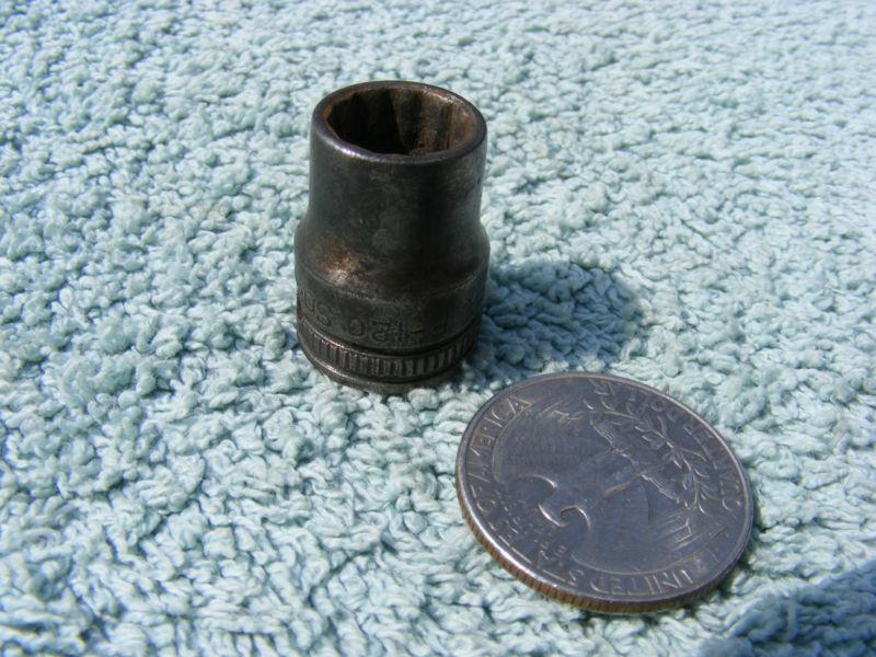 Vintage snap on tools socket 3/8" inch socket 3/8" inch drive 12 point f120