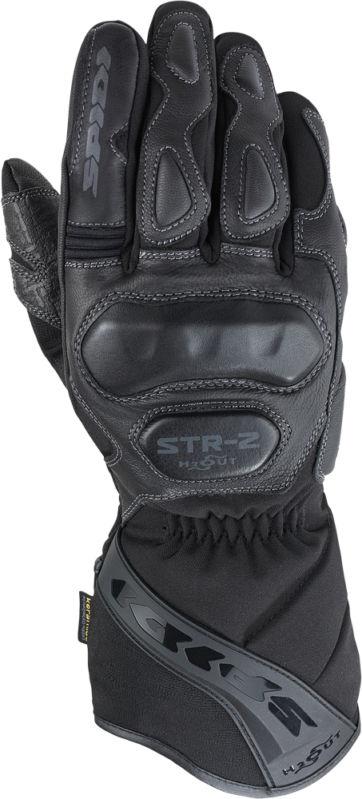 Spidi sport s.r.l. str-2 h2out leather gloves black large