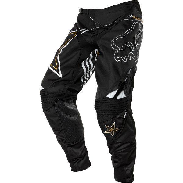 Black matte w34 fox racing 360 rockstar matte pants