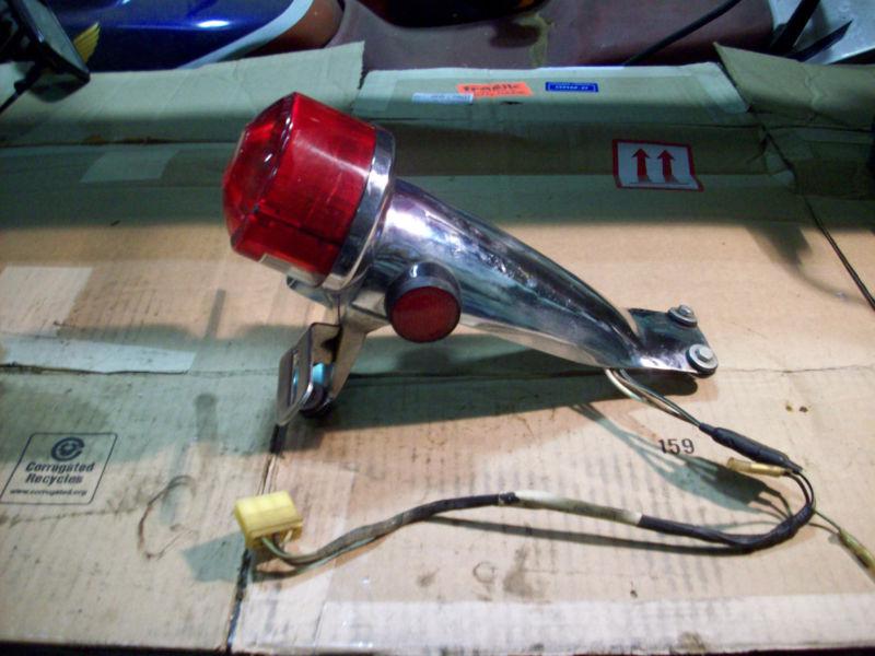 1970 suzuki t350 rebel ( mark 2 ) tail light brake light with hardware oem 