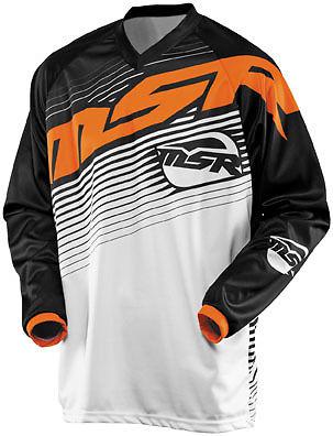 Msr 2014 youth axxis blk/org jersey size medium md