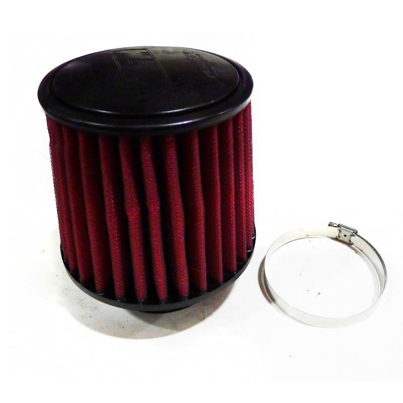 Red black  aem brand air filter 3.5 neck maximum air flow 21-204dk