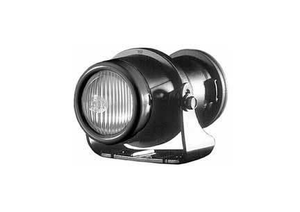 Hella micro de single fog lamp - bulb type h3, 12-volt, 55-watts