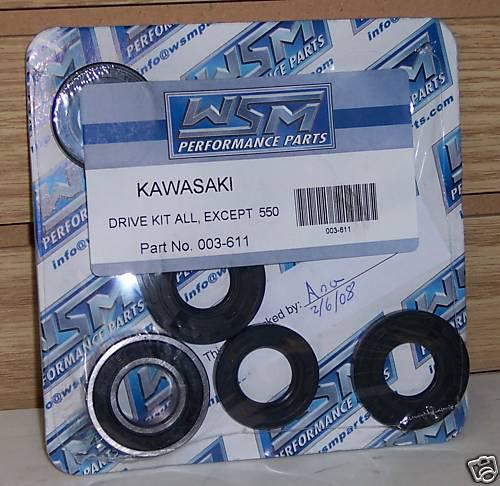 Wsm kawasaki jet ski drive shaft repair kit 650 - 1200
