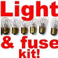  60 bulbs, fuse kit for mustang, thunderbird 1982 - 1997 -replace your dim bulbs