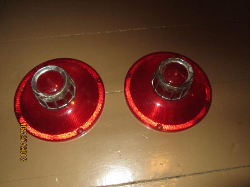 Taillight lens nors ford galaxi fmc - 2200 glo brite 1963 63