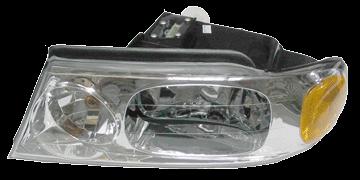 Navigator/blkwd headlight headlamp assembly clear lens front driver side left lh