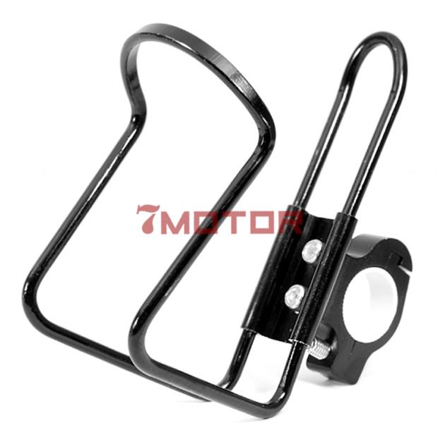 Motorcycle atv stainless alloy cup water bottle holder 7/8" handle bars