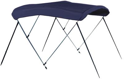 Carver 54 high 3 bow assembled bimini top 73-78 captains navy a5475tb5